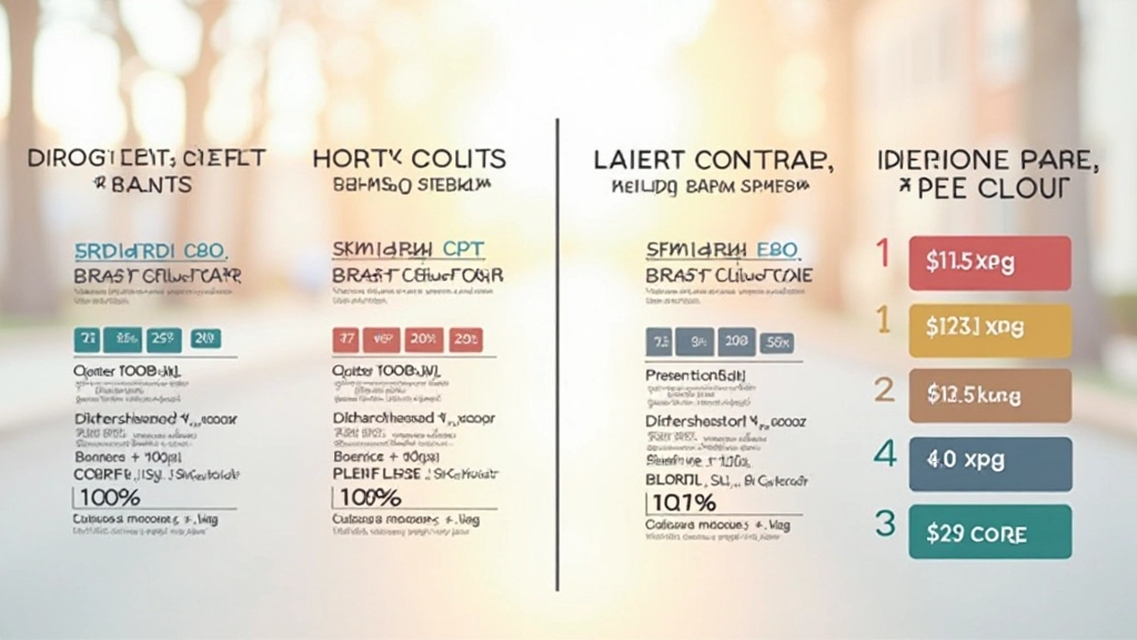 Visual guide showing text contrast ratios and readability examples with different color combinations